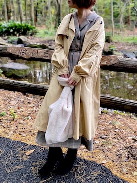 しらこさん（レディース・154cm）の秋コーディネート