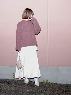 しらこさん（レディース・154cm）の冬コーディネート