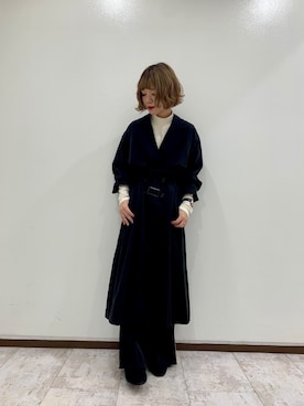 しらこさん（レディース・154cm）の冬コーディネート