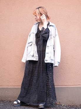 しらこさん（レディース・154cm）の春コーディネート