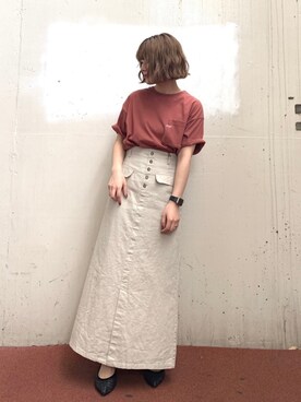 しらこさん（レディース・154cm）の春コーディネート