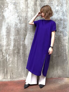 しらこさん（レディース・154cm）の春コーディネート