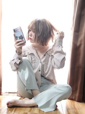 しらこさん（レディース・154cm）の春コーディネート