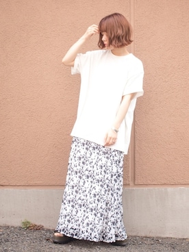 しらこさん(レディース・154cm)の春コーディネート