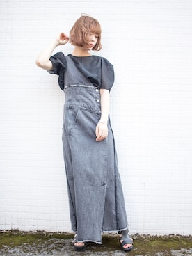 しらこさん（レディース・154cm）の夏コーディネート