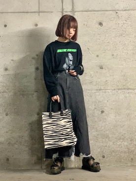 しらこさん（レディース・154cm）の夏コーディネート