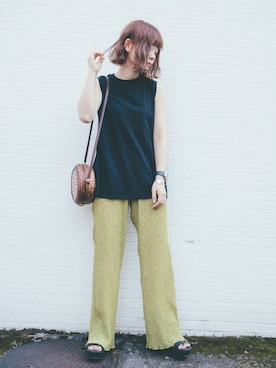 しらこさん（レディース・154cm）の夏コーディネート