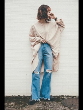 しらこさん（レディース・154cm）の秋コーディネート