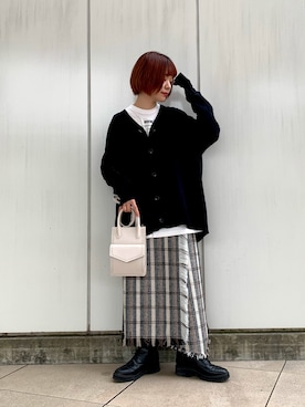 しらこさん（レディース・154cm）の冬コーディネート