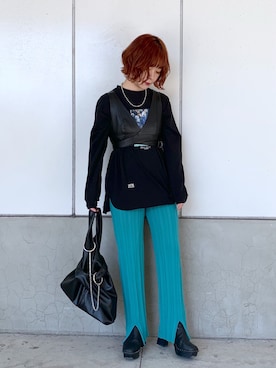 しらこさん（レディース・154cm）の冬コーディネート