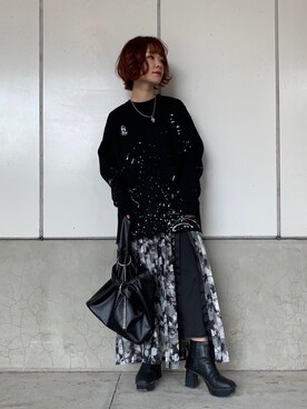 しらこさん(レディース・154cm)の春コーディネート