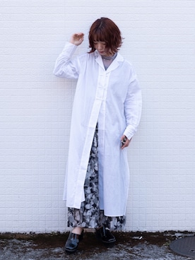 しらこさん(レディース・154cm)の春コーディネート