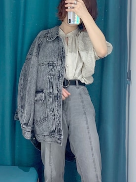 しらこさん（レディース・154cm）の春コーディネート