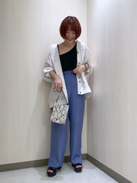 しらこさん（レディース・154cm）の春コーディネート