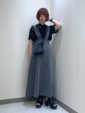 しらこさん(レディース・154cm)の春コーディネート