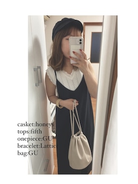 𝙮さん（レディース・147cm）の春コーディネート