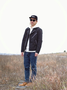 ⅢⅨⅥⅨさん（メンズ・172cm）の冬コーディネート