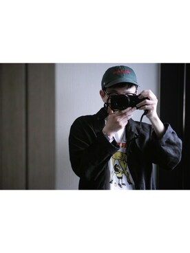 「REALITY STUDIO（リアリティスタジオ）のアイテム（その他アウター）」を使った、東さん（メンズ・160cm）の春コーディネート