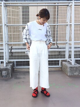 narumiさん（レディース・168cm）の夏コーディネート