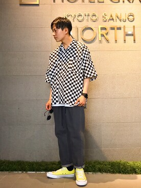 kento fujiwara さん（メンズ・166cm）の春コーディネート