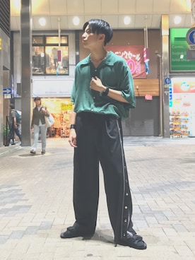 kento さん（メンズ・166cm）の夏コーディネート