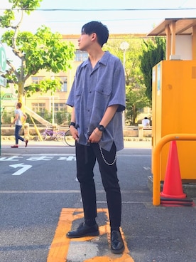 kento さん（メンズ・166cm）の夏コーディネート