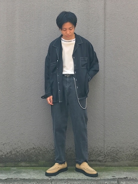 kento fujiwara さん（メンズ・166cm）の夏コーディネート