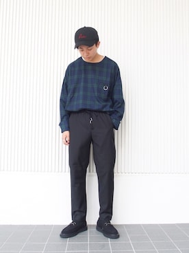 kento fujiwara さん(メンズ・166cm)の夏コーディネート