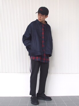 kento fujiwara さん(メンズ・166cm)の夏コーディネート