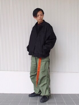 「M65」｜kento fujiwara さん（メンズ・166cm）の秋コーディネート