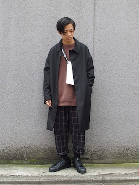 kento fujiwara さん（メンズ・166cm）の秋コーディネート