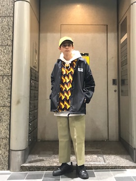 kento fujiwara さん（メンズ・166cm）の冬コーディネート