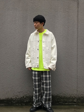 kento fujiwara さん（メンズ・166cm）の春コーディネート