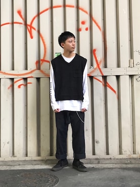 WHO\u0027S WHO gallery 京都寺町店|kento さんの「メンズニットベスト(WHO\u0027S