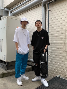 「Paragraph（パラグラフ）のアイテム（パンツ）」を使った、kento さん（メンズ・165cm）の夏コーディネート