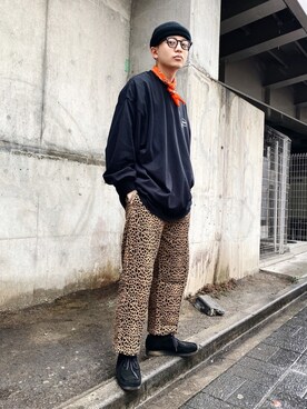 kento fujiwara さん（メンズ・166cm）の春コーディネート