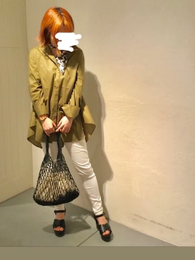 「FREE'S MART（フリーズマート）のアイテム（財布/小物）」を使った、あっこさん（レディース・153cm）の春コーディネート