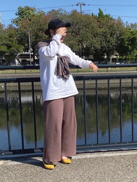 ninaさん（レディース・160cm）の秋コーディネート