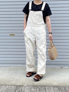 「BENCH（BENSAN）（ベンチ）のアイテム」を使った、ともさん（レディース・153cm）の夏コーディネート