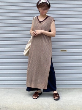「BENCH（BENSAN）（ベンチ）のアイテム」を使った、ともさん（レディース・153cm）の夏コーディネート