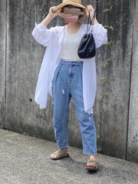 ともさん（レディース・153cm）の夏コーディネート