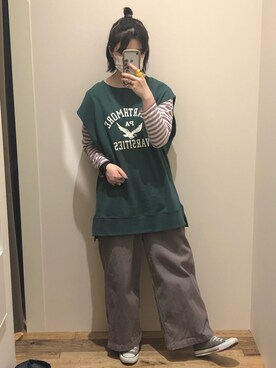 わかめさん（レディース・163cm）の春コーディネート