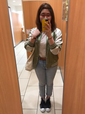 ゆままさん（レディース・162cm）の春コーディネート