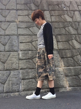 「UNIQLO（ユニクロ）のアイテム」を使った、すぎママさん（レディース・160cm・40代）の春コーディネート