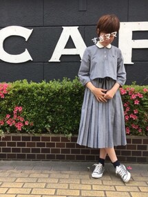 fred perry カロリナグレイサー　ワンピース CAROLINA GLASER（カロリナ グレイサー）の「FRED PERRY DESIGNED BY