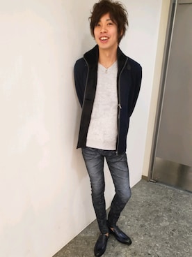 ishikawaさん（メンズ・175cm）の冬コーディネート