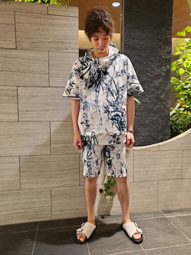「ガラガラコーデ」｜ishikawaさん（メンズ・175cm）の夏コーディネート