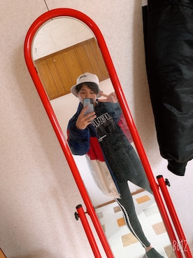 「ANAP（アナップ）のアイテム（パンツ）」を使った、リオンさん（メンズ・162cm）の秋コーディネート