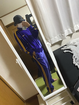 「アイテム（ジャージ）」を使った、soraさん（メンズ・174cm・10代）の秋コーディネート