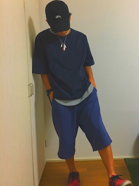 かずちゃんさん(メンズ・165cm)の夏コーディネート